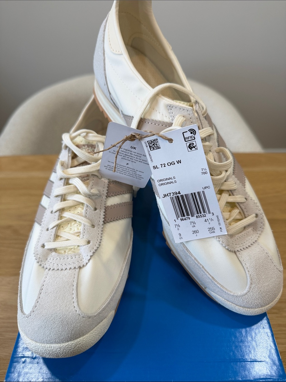 Adidas Originals SL 72 OG W Sneakers — Cream & Beige